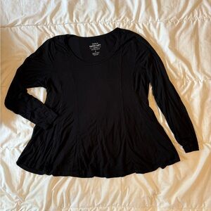 Torrid Black Long Sleeve Tee